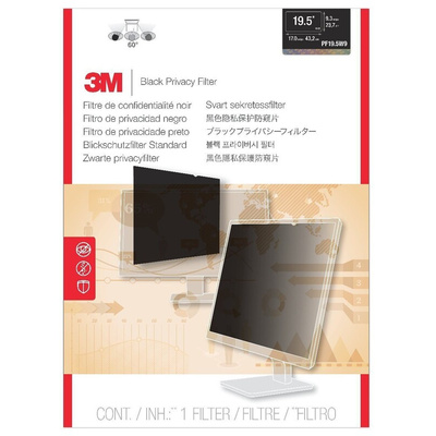 3M Touch Screen Compatible 19.5in Privacy screen