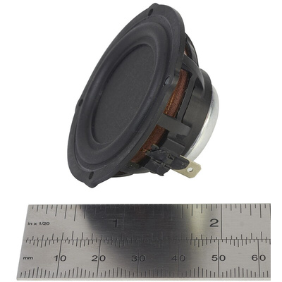 Tectonic 54mm dia 10W nom Full Range Speaker Driver, 4Ω, 20 kHz, 100 Hz