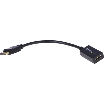 Startech DisplayPort to HDMI Adapter, 210mm Length - 1920 x 1200 Maximum Resolution