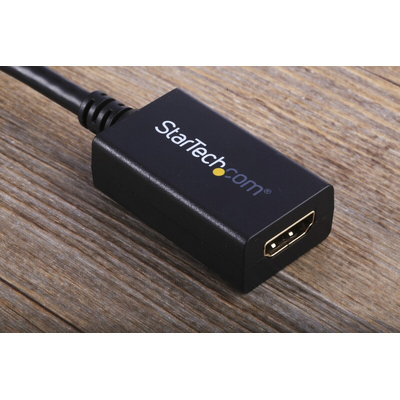 Startech DisplayPort to HDMI Adapter, 210mm Length - 1920 x 1200 Maximum Resolution