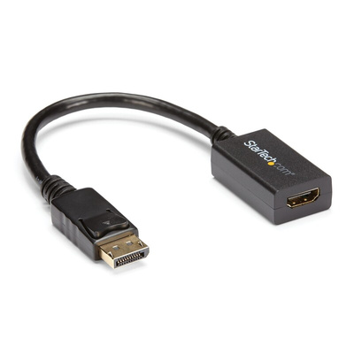 Startech DisplayPort to HDMI Adapter, 210mm Length - 1920 x 1200 Maximum Resolution