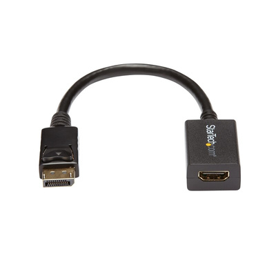 Startech DisplayPort to HDMI Adapter, 210mm Length - 1920 x 1200 Maximum Resolution