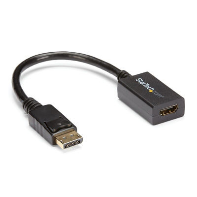 Startech DisplayPort to HDMI Adapter, 127mm Length - 1920 x 1200 Maximum Resolution