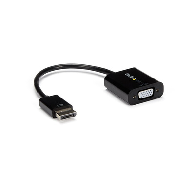 StarTech.com DisplayPort to VGA Adapter, 100mm Length - 1920 x 1200 Maximum Resolution