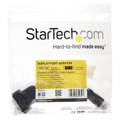 StarTech.com DisplayPort to DVI Adapter, 146mm Length - 1920 x 1200 Maximum Resolution