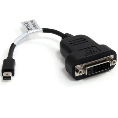 Startech Mini DisplayPort to DVI Adapter, 120mm Length - 1920 x 1200 Maximum Resolution