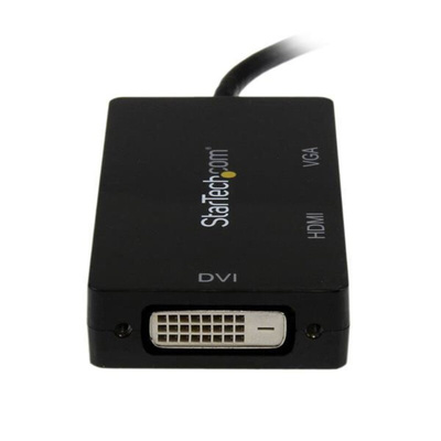 StarTech.com 3 port Mini DisplayPort to DVI, HDMI, VGA Adapter, 150mm Length - 1920 x 1200 Maximum Resolution