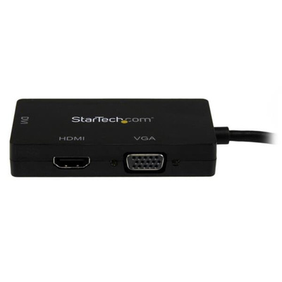 StarTech.com 3 port Mini DisplayPort to DVI, HDMI, VGA Adapter, 150mm Length - 1920 x 1200 Maximum Resolution