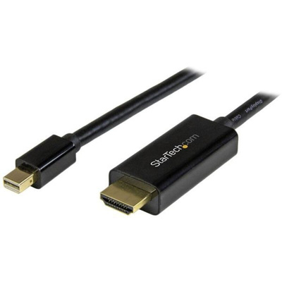 StarTech.com Mini DisplayPort to HDMI Adapter, 3m Length - 4K x 2K Maximum Resolution