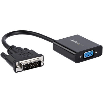 StarTech.com DVI-D to VGA Adapter, 190mm Length - 1920 x 1200 Maximum Resolution
