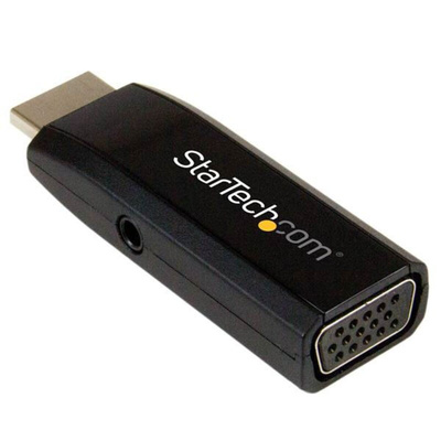 Startech HDMI to VGA Adapter, 62mm Length - 1920 x 1200 Maximum Resolution
