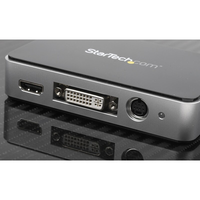 StarTech.com Composite, S-Video to USB Video Capture Module, 1920 x 1080 Maximum Resolution