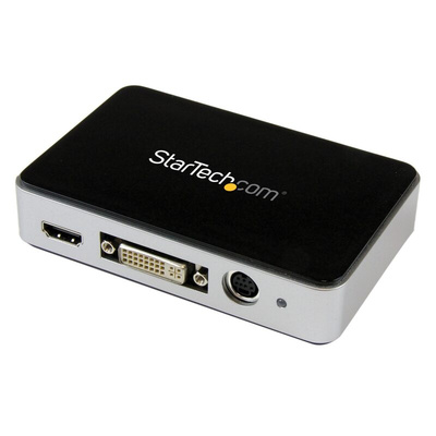 StarTech.com Composite, S-Video to USB Video Capture Module, 1920 x 1080 Maximum Resolution