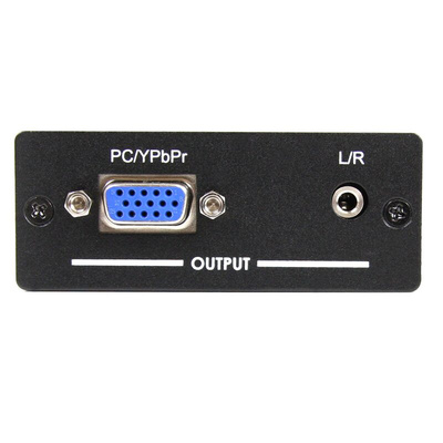 StarTech.com HDMI to 3.5 mm Mini Jack, VGA Video Converter, 1920 x 1200 Maximum Resolution