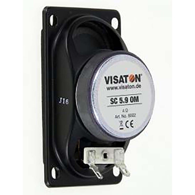 Visaton 40mm dia 10W nom Full Range Speaker Driver, 4Ω