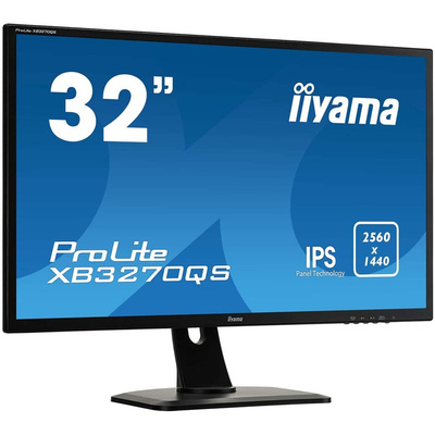 iiyama ProLite 32in LED Monitor, 2560 x 1440pixels