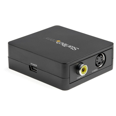 StarTech.com 2 port VGA to Composite, S-Video Video Converter, 640 x 480, 1920 x 1080 Maximum Resolution