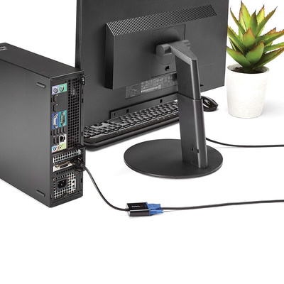 StarTech.com DisplayPort to VGA Adapter, 1m Length - 1920 x 1200 Maximum Resolution