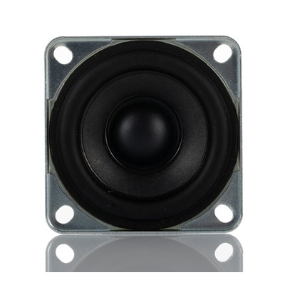 RS PRO 50mm dia 10W nom Full Range Speaker Driver, 8Ω