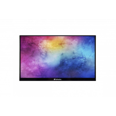 Verbatim PMT-14 Portable Touchscreen 14in LCD Monitor, 1920 x 1080