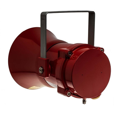 e2s BexL15 15W Red Horn Speaker, 400 Hz → 8 kHz, IP66, IP67