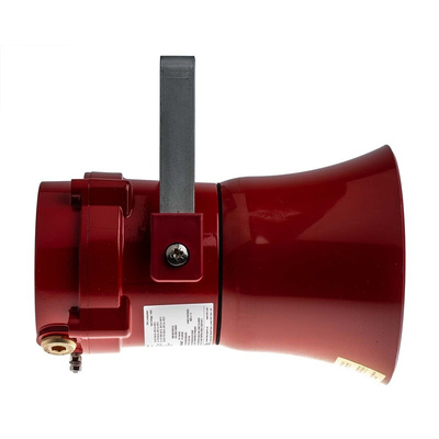 e2s BexL15 15W Red Horn Speaker, 400 Hz → 8 kHz, IP66, IP67