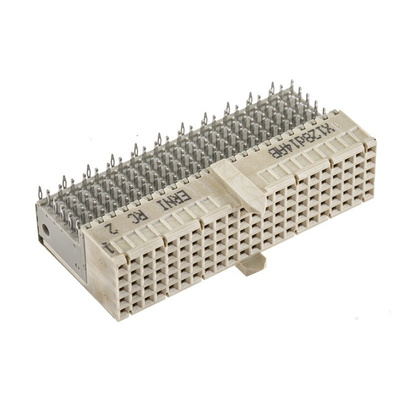 ERNI 2mm Pitch Backplane Connector, Female, Right Angle, 5 Row, 110 Way