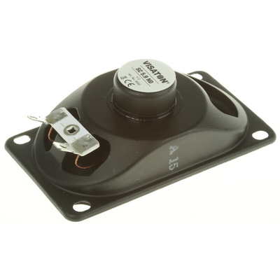 Visaton 50mm dia 3W nom Full Range Speaker Driver, 4Ω, 150 Hz → 17 kHz