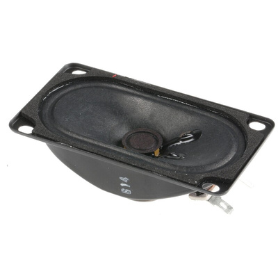 Visaton 50mm dia 3W nom Full Range Speaker Driver, 8Ω, 150 Hz → 17 kHz