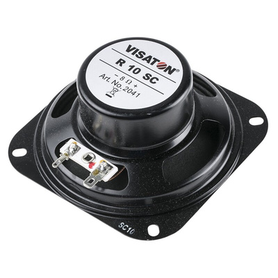 Visaton 102mm dia 20W nom Full Range Speaker Driver, 8Ω, 100 Hz → 13 kHz