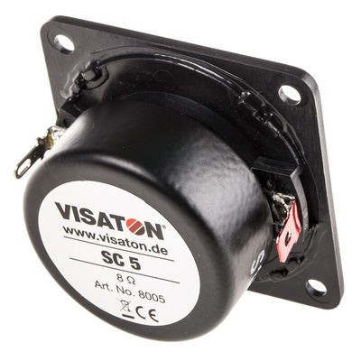 Visaton 51.5mm dia 60W nom Full Range Speaker Driver, 8Ω, 1500 Hz → 22 kHz