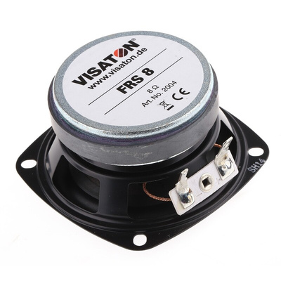 Visaton 78mm dia 30W nom Full Range Speaker Driver, 8Ω, 100 Hz → 20 kHz