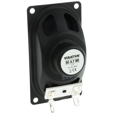 Visaton 41mm dia 2W nom Full Range Speaker Driver, 4Ω, 220 Hz → 20 kHz