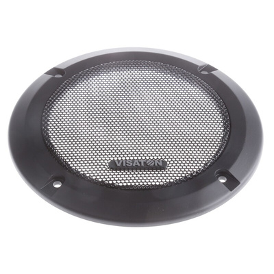Visaton Black Round Speaker Grill for 10 cm/4 in, 10 cm/8 in Speaker Size