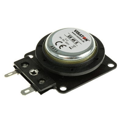Visaton 46mm dia 10W nom Audio Exciter, 8Ω