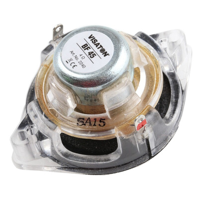 Visaton 61mm dia 4W nom Full Range Speaker Driver, 4Ω, 90 Hz → 20 kHz