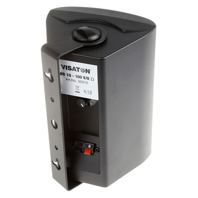 Visaton WB 10 40W Black Cabinet Speaker, 100 Hz → 20 kHz, 8Ω