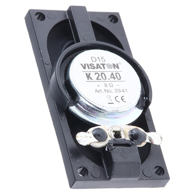 Visaton 1W nom Tweeter Speaker Driver, 8Ω, 300 Hz → 20 kHz