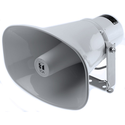 TOA SC-630M 30W White Horn Speaker, 250 Hz → 10 kHz, 170 Ω, 330 Ω, IP65