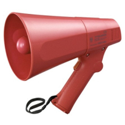 TOA ER-520S Red 6 W Hand Grip Megaphone with Siren Alert