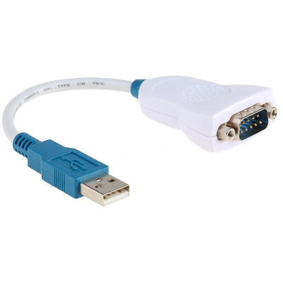 FTDI Chip RS232 USB A DB-9 Male Converter Cable