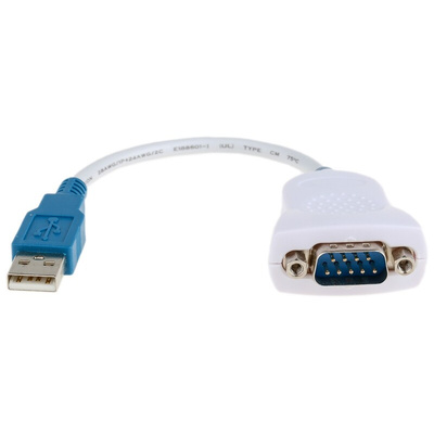 FTDI Chip RS232 USB A DB-9 Male Converter Cable