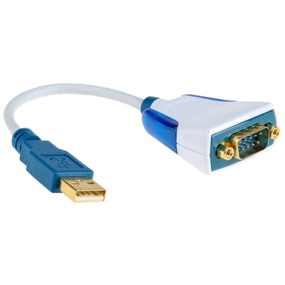 FTDI Chip RS232 USB A Male to DB-9 Male Converter Cable