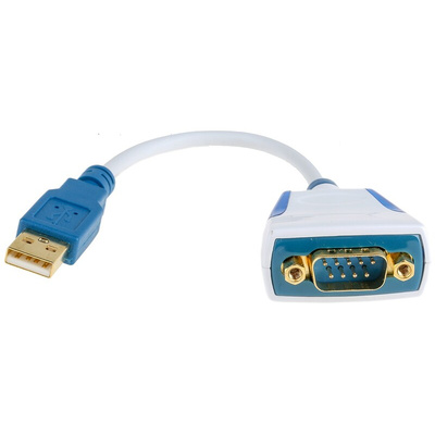 FTDI Chip RS232 USB A Male to DB-9 Male Converter Cable