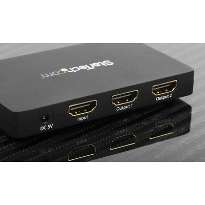 StarTech.com 2 Port 1 Input 2 Output HDMI Splitter - up to 4K