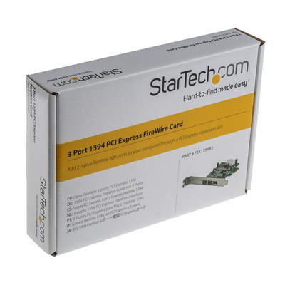 StarTech.com 3 Port PCIe Firewire Card