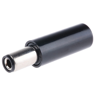 Lumberg, XNES/J DC Plug Rated At 1.0A, 12.0 V, length 29.5mm, Nickel