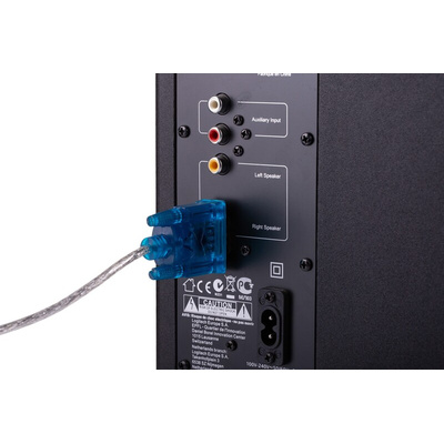 RS PRO RS232 USB A Male to DB-9 Male Converter Cable