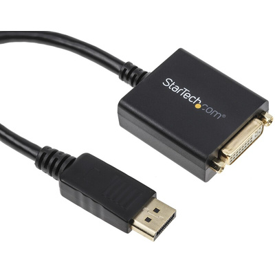 StarTech.com DisplayPort to DVI Adapter, 152.4mm Length - 1920 x 1200 Maximum Resolution