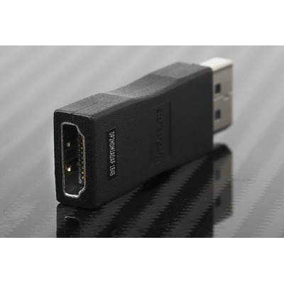 Startech DisplayPort to HDMI Adapter, 55mm Length - 1920 x 1200 Maximum Resolution